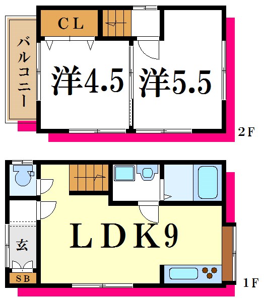 Doki House 間取り
