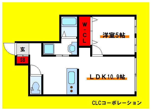 フォンティーヌ東尾久 間取り