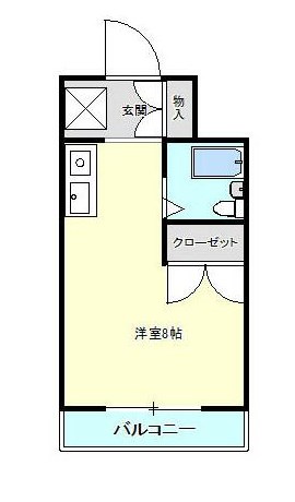 コベントガーデンA 間取り