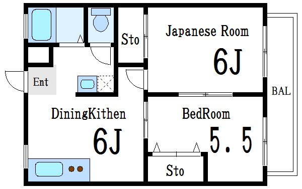 サンハイツ第２ 間取り