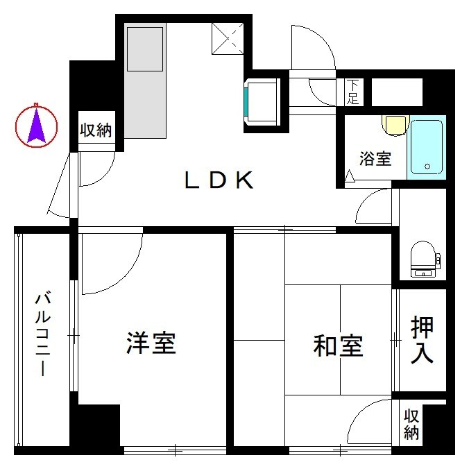 Kプラネット   間取り