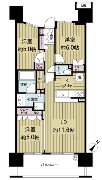 スターコート豊洲 間取り