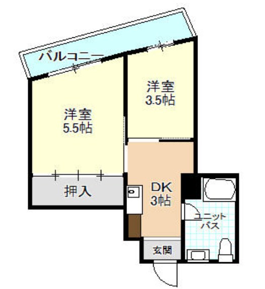 大徳マンション 間取り