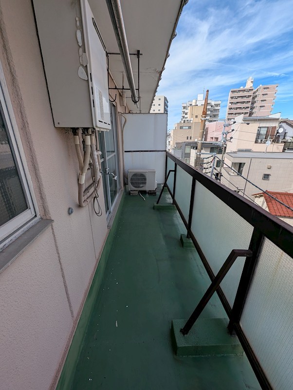 大徳マンション ベランダ