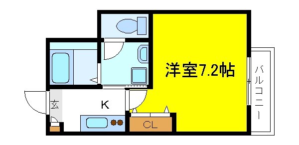 リベラ王子    間取り
