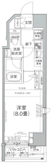 アイル西日暮里イースト 間取り