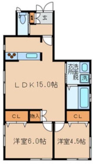 エスポア    間取り