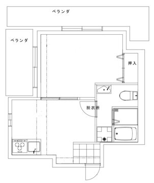 東武ハイライン緑町両国 間取り