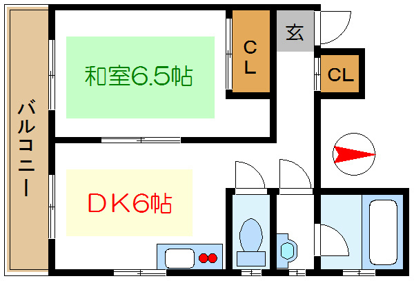 メゾンオオイワ 間取り