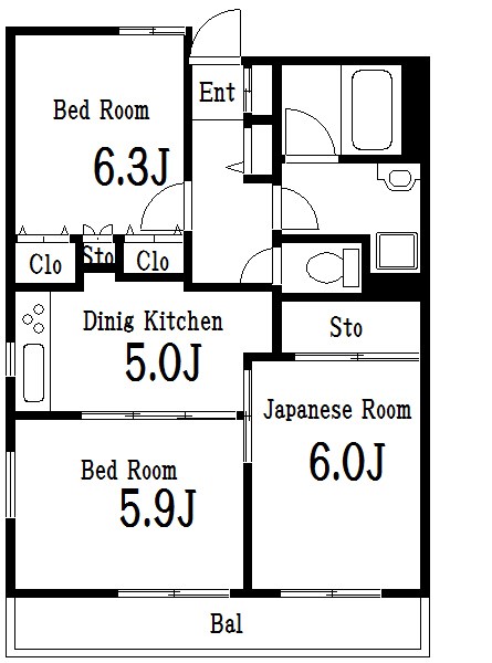 ノバ墨田  間取り