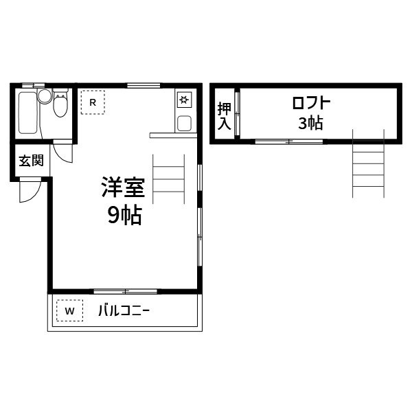 オーラムアリカ西小岩 間取り