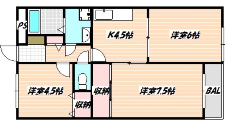 ソシアル末広 間取り