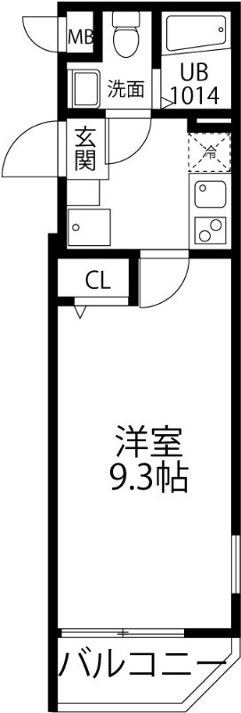 リベルテ四ツ木 間取り