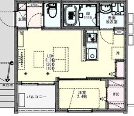 KEIAI　RESIDENCE　青井 間取り