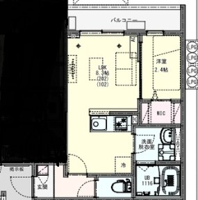 KEIAI　RESIDENCE　青井 間取り