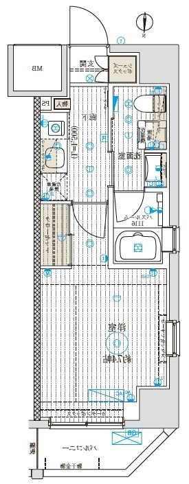 ベルグレードKAMEIDO 間取り