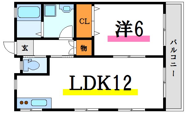 文花ハイツ 間取り