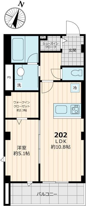 ノルデランテ篠崎 間取り