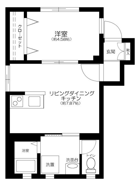 KK　RESIDENCE 間取り