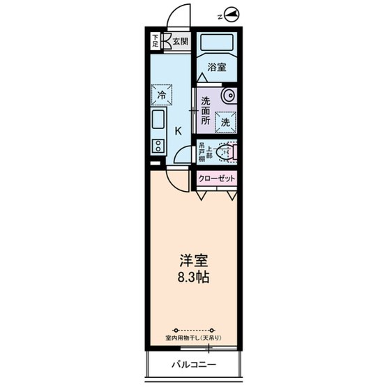 グランドール亀有Ⅴ 間取り