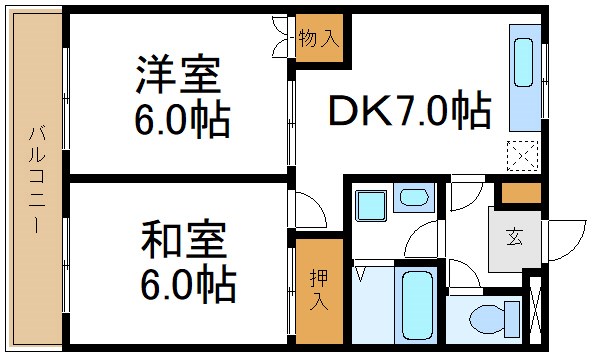 ガーデンテラス   間取り