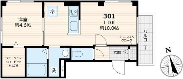 Ｍａｉｓｏｎ　Ｂｌａｎｃｈｅ　メゾンブランシュ    間取り
