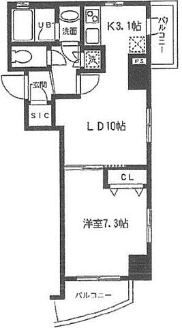 アクアコートK 間取り