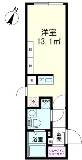 the14 HIGASHI-JUJO 間取り