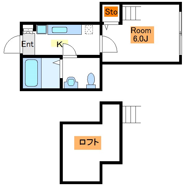 コンパートメントハウス西新井  間取り