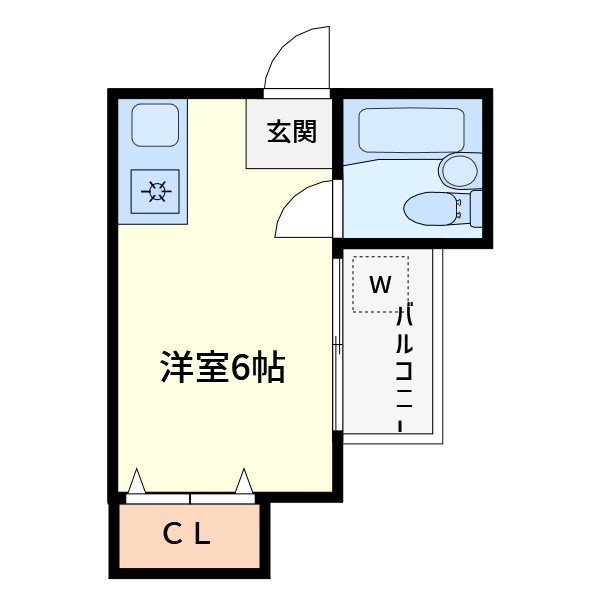 コーポハラダ 間取り