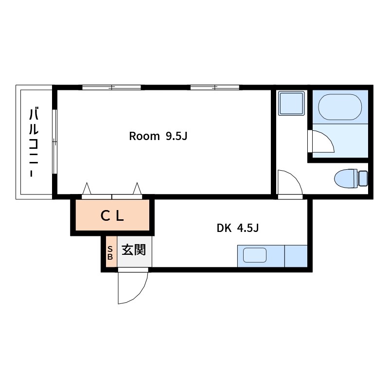 セーコーマンション  間取り