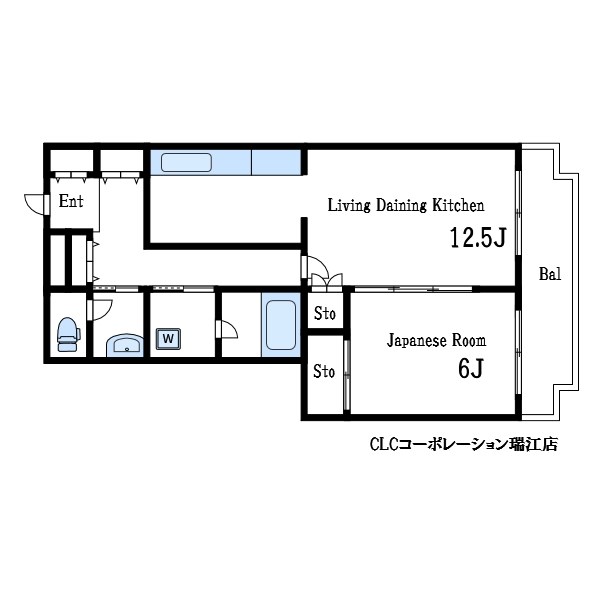 コーポレート江戸川 間取り