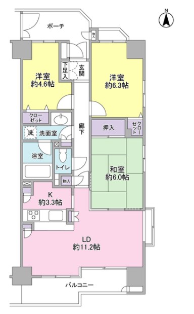 東急ドエルアルス南砂サルーテ 間取り
