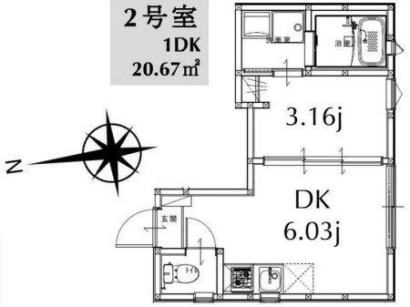 nouvelle ville　綾瀬 間取り