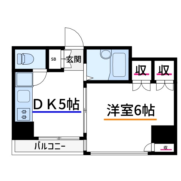 ヴィラセレーナ町屋  間取り