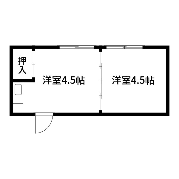共和荘 間取り