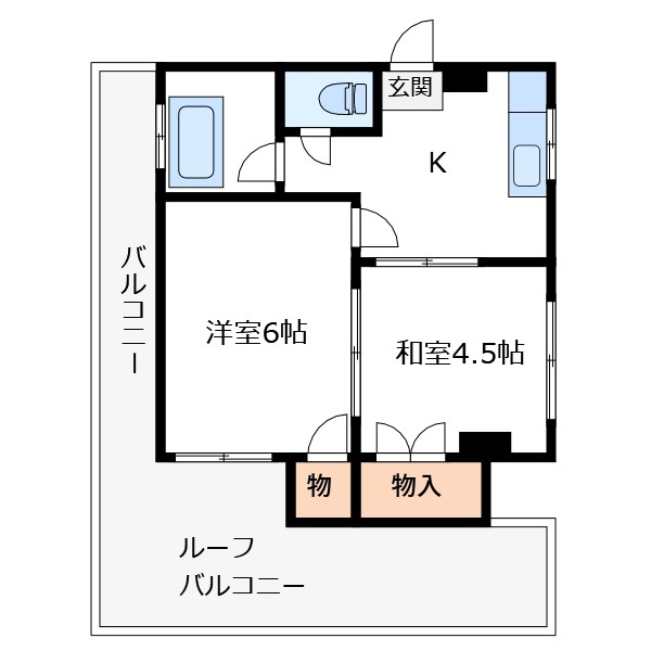 コーポサイトウ 間取り