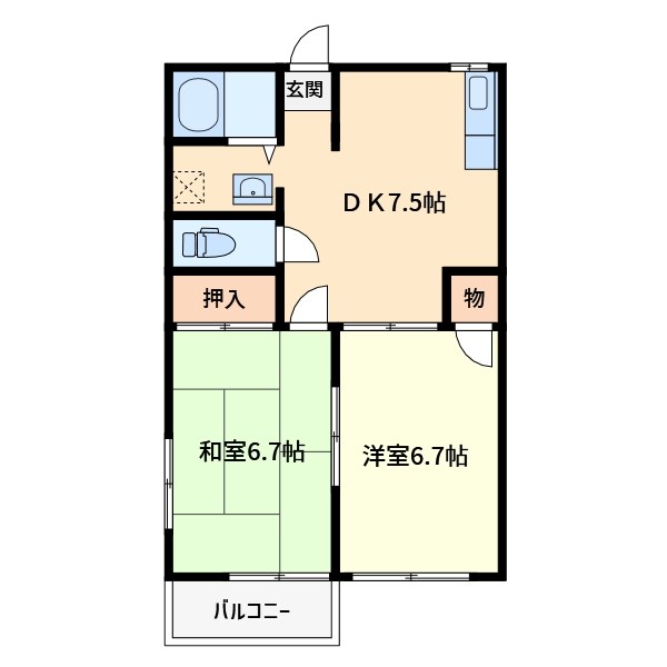 メイプルM 間取り