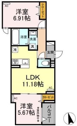 アヴァンス豊島 間取り