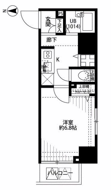 プレール・ドゥーク西大島駅前  間取り