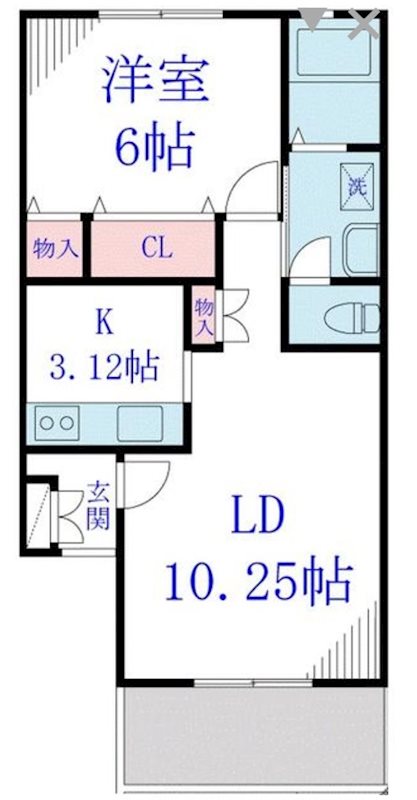 クロシェットⅣ 間取り