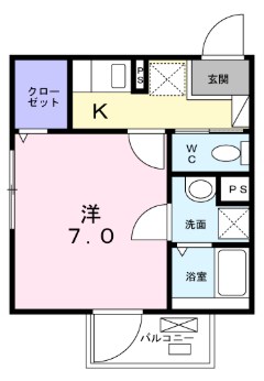 ロワン　グリシーナ 間取り