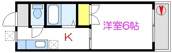 ＳＴハイツ 103号室 間取り