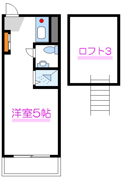 エクセル7   706号室 間取り