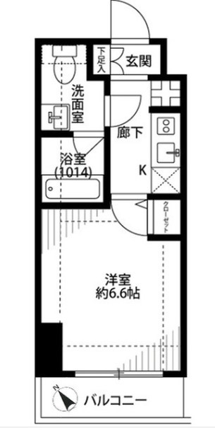 プレール・ドゥーク豊洲  間取り