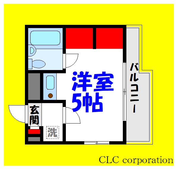 ニットーコーポ 209号室 間取り