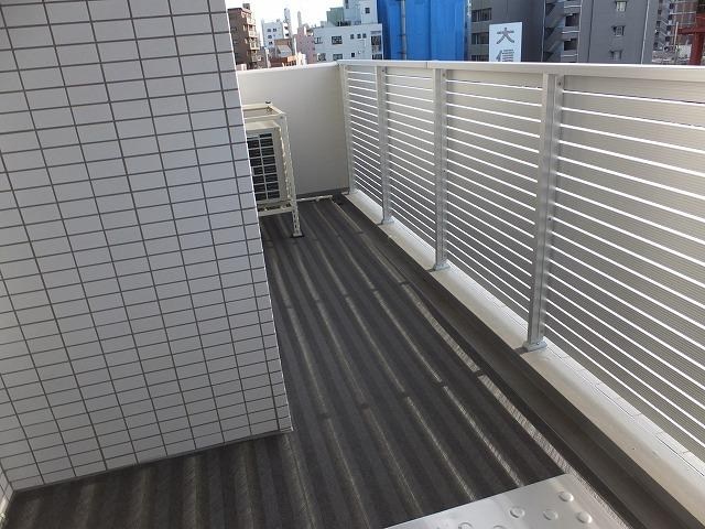 ジェノヴィア東日暮里グリーンヴェール ベランダ