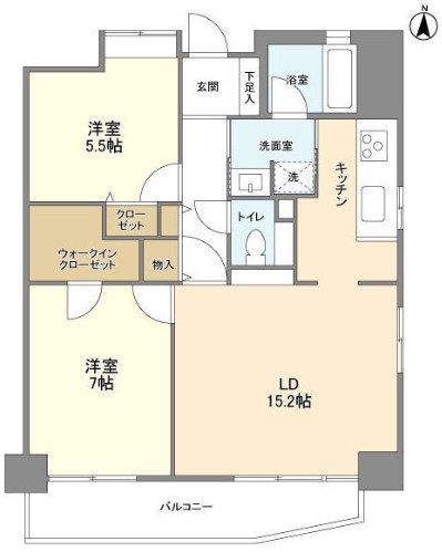 プライムアーバン西日暮里 間取り