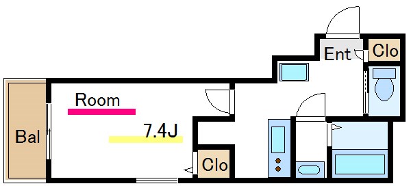 b'CASA 北砂 間取り