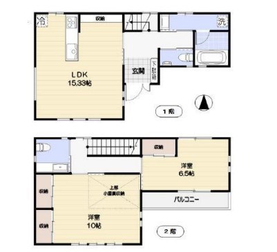 扇３丁目戸建  間取り
